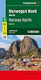  Norwegen Nord, Straßenkarte 1:400.000, freytag & berndt: Narvik (freytag & berndt Auto + Freizeitkarten)