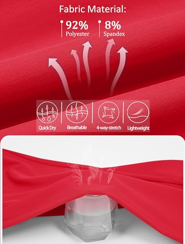 MAGCOMSEN Men's Lightweight Hiking Pants Quick Dry Running Pants with Zipper Pockets Open Bottom Sweatpants Workout3