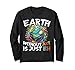 Earth Day Art Teacher Gift - Earth Without Art Is Just Eh Long Sleeve T-Shirt