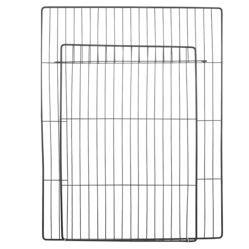 Milisten Cat Playpen Door 17.72X13.78X0.31In Detachable Wire Cage Panel for Small Pets Indoor Cat Cage Door with Secure Mesh and Easy Access for Ventilation