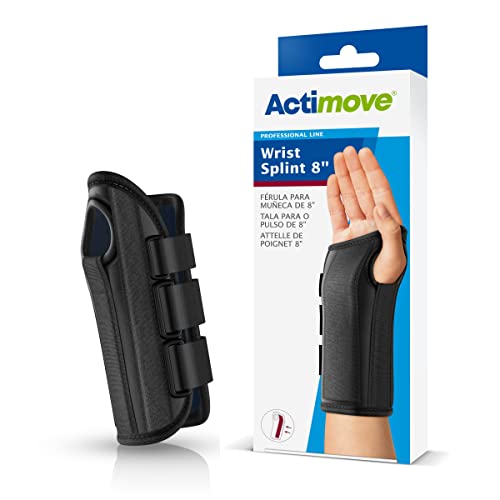 Actimove® Wrist Splint 8? Right Black Large