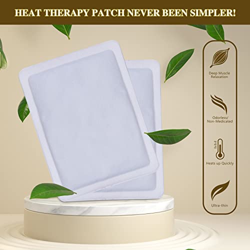Alarewo Heat Patches For Pain Relief, Non-Medicated Self Heating Wraps Small Area Hot Therapy Heating Pads For Joints, Waist, Legs, Abdomen, Shoulders, Cervical Spine 6 Pack #TOP3