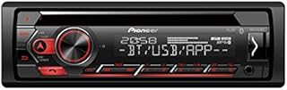 Pioneer DEH-S420BT | radio samochodowe 1DIN | tuner CD z RDS, Bluetooth, MP3, wejście USB i AUX, zestaw głośnomówiący, aplikacja Smart Sync, 13-pasmowy korektor, sterowanie iPodem