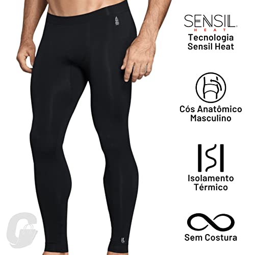 Calça Underwear Warm, Lupo, Masculino, Preto, P