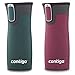 Contigo AUTOSEAL West Loop Vacuum-Insulated Stainless Steel Travel Mug, 16 oz, 2-Pack, Chard and Passion Fruit