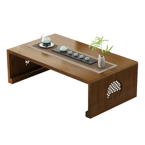 Table basse pliante en bois massif rustique meuble de décoration