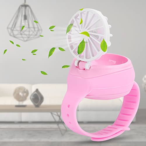 ZDETGU Ventilador de Reloj USB Ventilador
