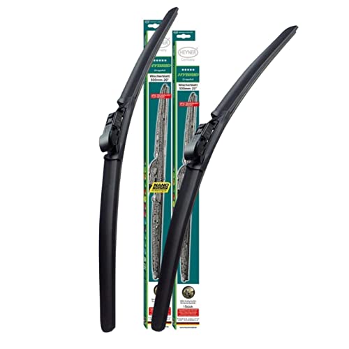 Heyner hybride windscreen brosses 26" 18" balais aérodynamiques sans traces