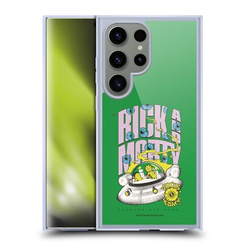 Coque Rick and Morty Space Cruiser pour Galaxy S24 Ultra protection gel souple