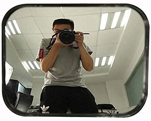 Miroir de signalisation acrylique grand angle et antivol pour circulation