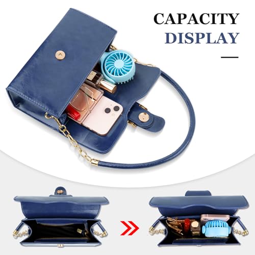 Image of Shoulder Bag for Women, Faux Leather Women's Shoulder Handbags, Fashionable Tote Purses for Women