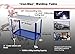 KASTFORCE KF3002 Rust-Free 36”×18” Welding Table 1200 lbs Loading Capacity, Wedling Cart Universal Work Table with 5/8