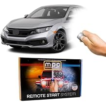 MPC Remote Starter Compatible with 2016-2021 Honda Civic |Push to Start| |Plug N Play| with T-Harness - OEM Key Fob Activated - Premier USA Tech Support