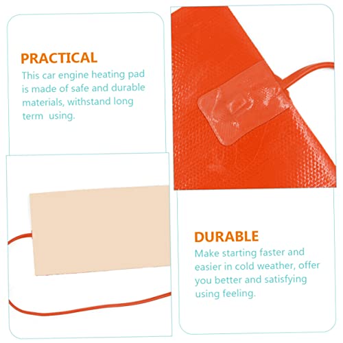 SUPVOX 3 Pçs Aquecedor De Óleo Panela De Óleo Do Motor Aquecedor De Bateria Almofada De Aquecimento