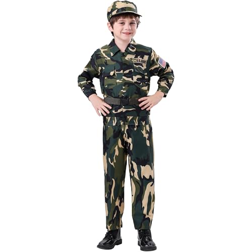 Disfraz de Ejército para Niños Talla Small