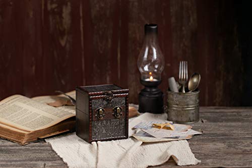 Kakapopotcg DECKBOX-PW-M01E Elven Vault (Ancient Egypt) Wood Deck And Counter Box Protector Sleeve Storage Trading Cards Tcg Mtg Magic Fab Ygo Edh Commander Box Fab Tcg Ptcg Dice Box Dnd Spell Box thumb #1