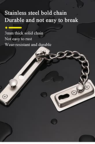 Loquet de porte en acier inoxydable idéal pour intimité de la chambre - 4