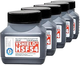HF + LF EMF Shielding Paint 4 x 250ml Paint HSF54, MAX54, PRO54, HSF64 for Shielding Against EMF Radiation