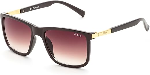 IRUS 100% UV Protected Square sunglasses for Men