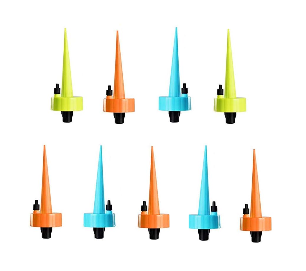 GROMAX India Drip Irrigation kit for Home Garden plants, Self-Watering Spikes Plants, Automatic Water Devices For Plant with Slow Release Control Tap Drip Irrigation (9 Pcs) (B0D5M2S16L) Amazon Price History, Amazon Price Tracker