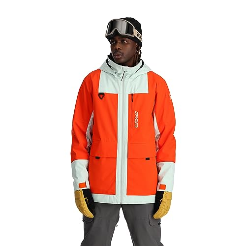 Veste de ski isolée Field Spyder vêtement technique haut de gamme
