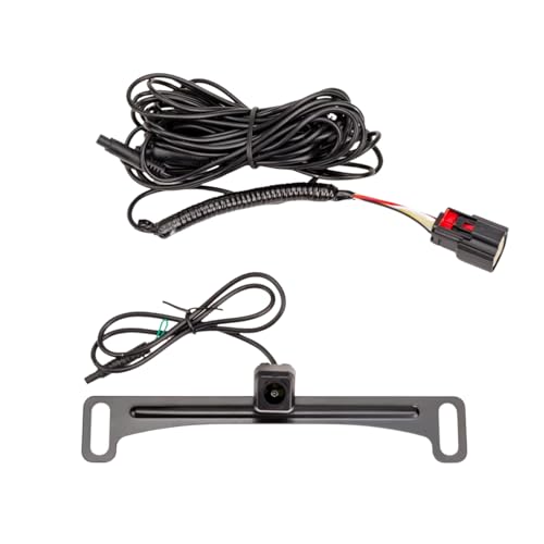 Brandmotion 9002-7452 Factory Tailgate Harness with Dual Mount Camera fits 2017-2021 F250 F350 Super Duty with Factory Rear Vision | Waterproof Case with Anti-Fog Lens | 150° Wide Reverse View