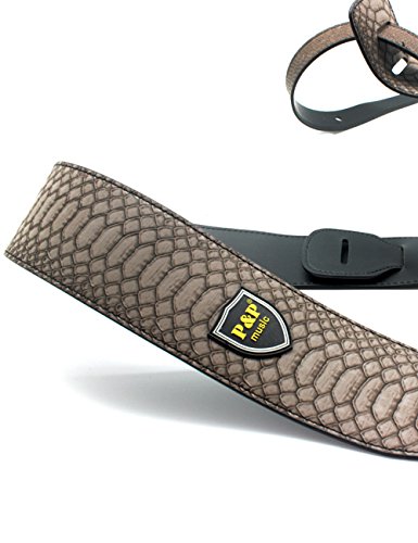Serpentine Adjustable Length Guitar Strap, Pu Leather Guitar Strap Electric Guitar Strap, Acoustic Guitar Strap And Bass Strap #TOP1