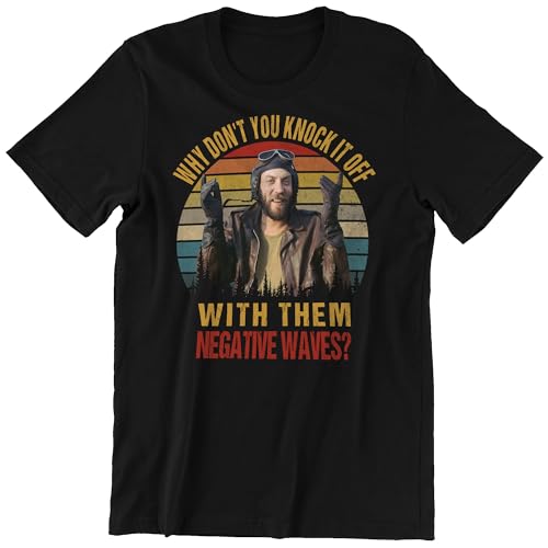 Why Don't You Knock It Off with Them Negative Waves Vintage Shirt Multicolor - Main Image