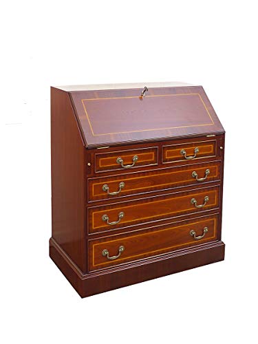 Antike Fundgrube Mahagoni Sekretär im englischen Stil