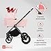 Imagen de BabyLux® Carrito Bebe 3en1 ROSSO