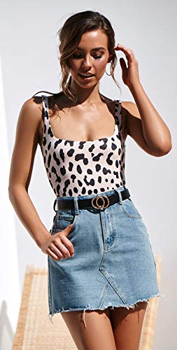 image for PRETTYGARDEN Women One Piece Swimsuit U Neck Tummy Control Swimwear Sl