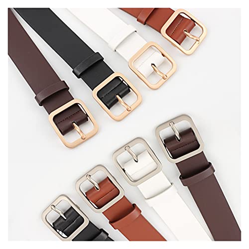 Fashion Leather Belt For Women Square Pin Buckle Belts Ladies Dress Jeans Belt Girls Waistband Belts3
