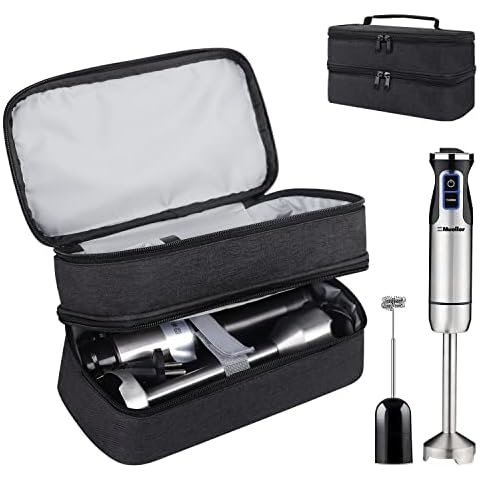 Storage bag for Hand Blender,Carrying Case for Immersion Blender Handheld,Stick Blender Travel Storage Organizer (Bag Only) Cover