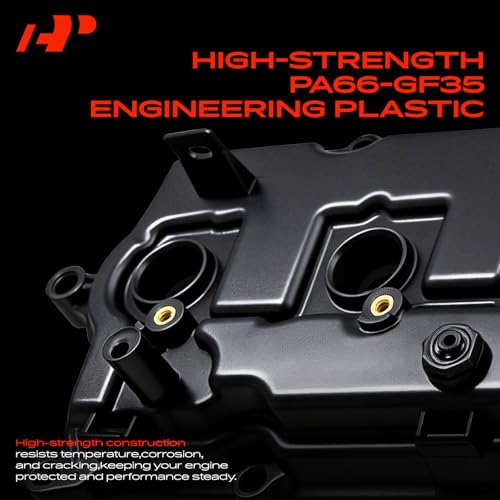 A-Premium Engine Valve Cover, with Valve Cover Gasket & Bolt, Compatible with Land Rover LR2 2013-2015, Discovery Sport 2015-2018, Range Rover Evoque 2012-2017, L4 2.0L, Replace # LR056035 by A-premium - Image 7