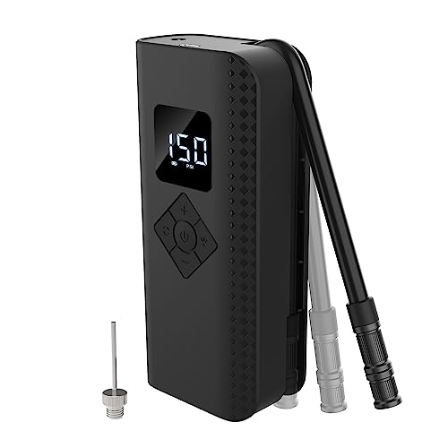 Image of Ceptics Tyre Inflator for Car, Smart Cordless Portable Air Compressor Pump (150 PSI)
