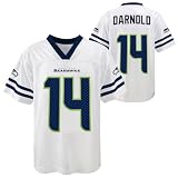 Sam Darnold Seattle Seahawks #14 Youth 4-18 White Jersey - X-Large 14/16