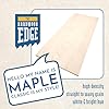 The Hardwood Edge Maple Hardwood Planks - 2-Pack Hard Maple Wood for Unfinished Wood Crafts - 1/4’’ (6mm) 100% Pure Hardwood - Laser Engraving Blanks - Maple Wood Blanks for Crafts and Gifts #4