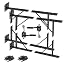 Anti Sag Gate Kit and Gate Latch - 2Set