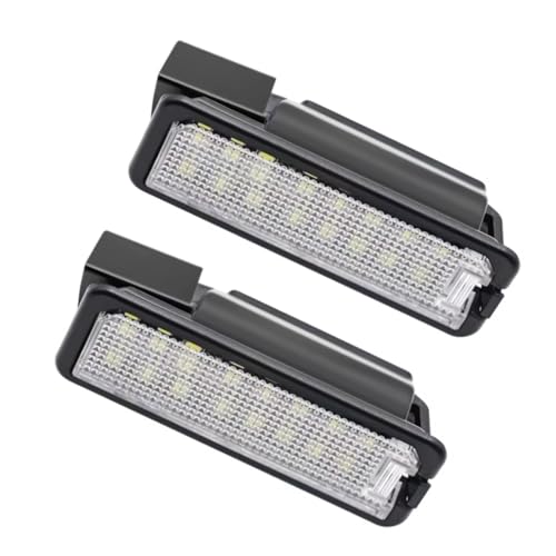 Luz de matrícula para coche: visibilidad óptima y ajuste exacto