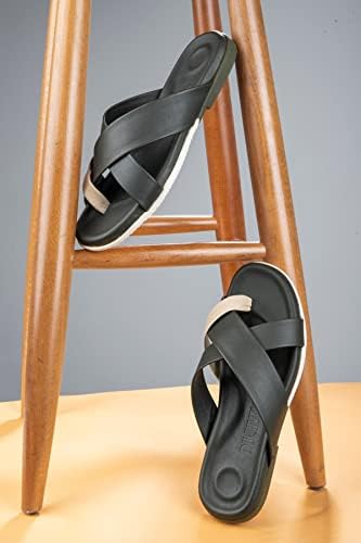 Resim Ducavelli Estate Hakiki Deri Erkek Terliği, Hakiki Deri Terlik, Ortopedik Taban Terlik, Kauçuk Taban Terlik 