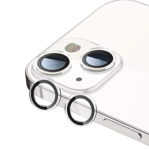 YSJJZRL 9H Ultra HD Anti-Rayures lentille de caméra Film de Protection d'écran en Verre pour iPhone 14 Pro Max/14/13/13 mini/12 etc. (pour IP 13)
