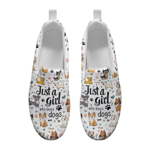 JoyLamoria Animal Pattern Womens Shoes Cushion Platform Fashion Running with Arch Support Soft Orthotic Athletic