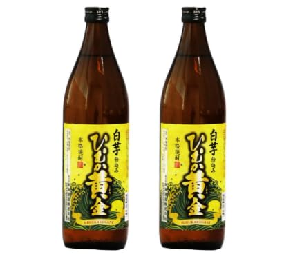 本格芋焼酎が気軽に楽しめる2本セット(ひむか黄金(芋)900ml(20度)×2本)