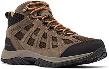 Waterdichte Hiking Schoenen Columbia Redmond™ III Mid Waterproof Steam/Red Coral Chaussures Randonnée Journée Femme Columbia Redmond III Wandelschoen Heren