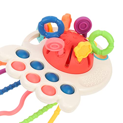 Toyvian Brinquedos De Educação Infantil Brinquedo De Polvo De Alongamento Brinquedos Sensoriais Para