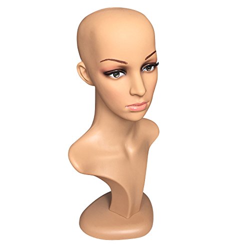Female Mannequin Head Model Stand Mannequin Manikin Wig Glasses Hat Display Hold #TOP6