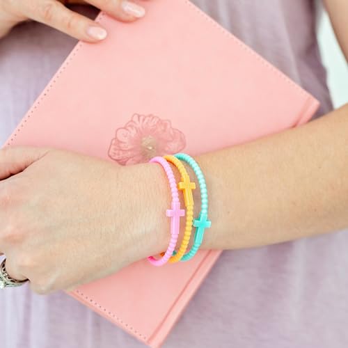 Image of Ryan & Rose Jesus Bracelets - Cross Silicone Bracelet