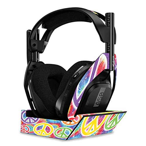 Image of MightySkins Glossy Glitter Skin Compatible with Astro A50 Wireless Headphones + Base Station (Gen 4) - Peaceful Explosion | Protective, Durable High-Gloss Glitter Finish | Easy to Apply