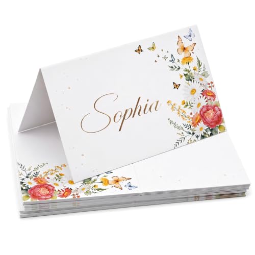 Nivofu 25 Marque Place Mariage Marguerite, Porte Nom Table Anniversaire
