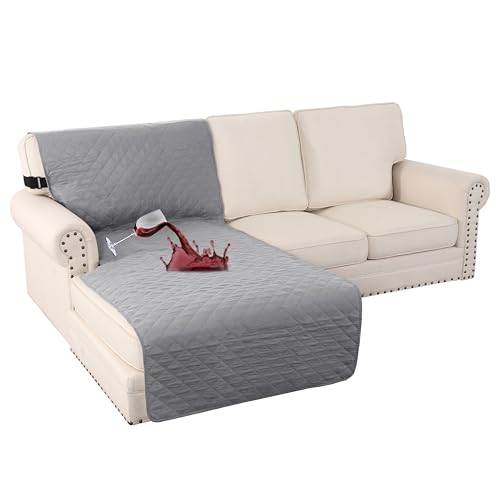 Turquoize 100% Waterproof Sofa Covers Chaise Lounge L Shape Sofa Protector